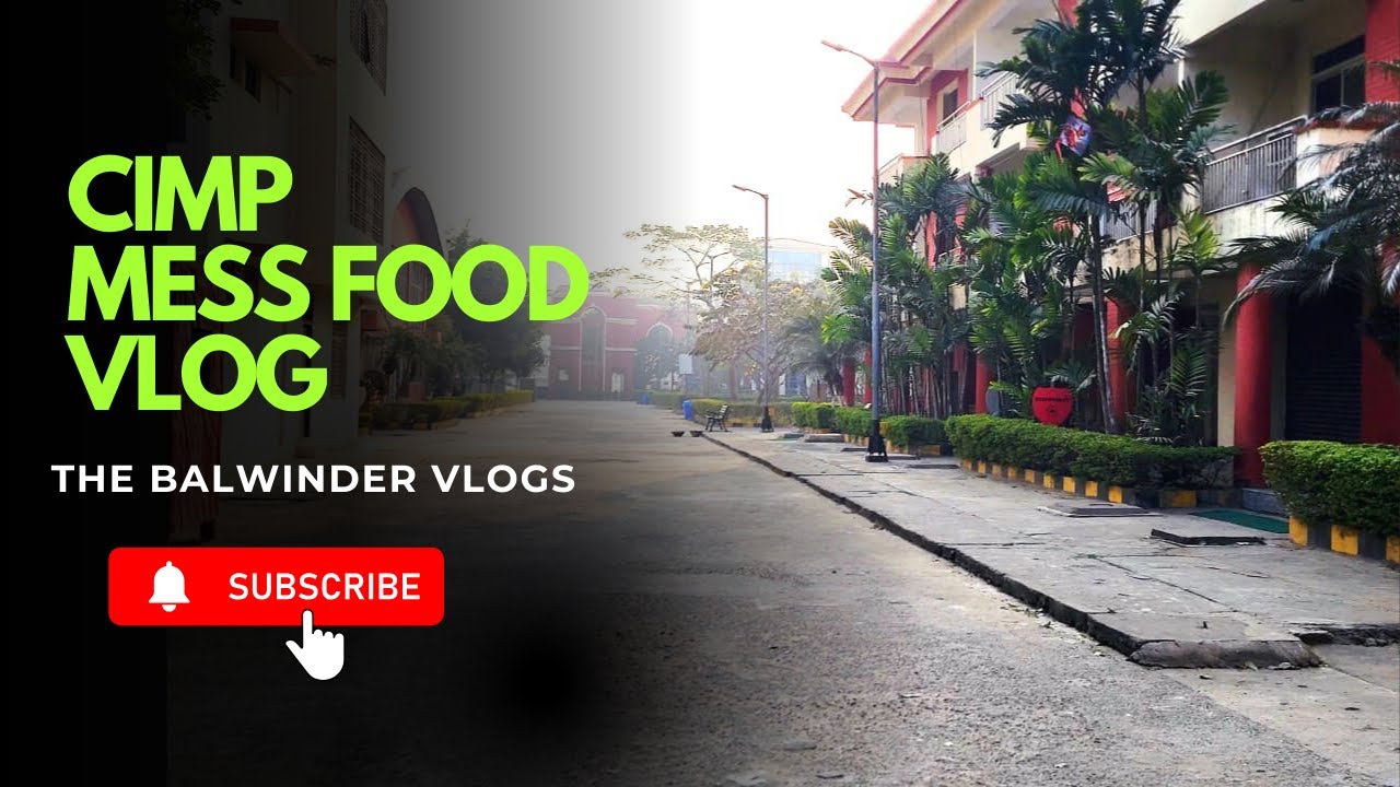Winter Morning at CIMP | Mess Food Dosa, Cold Weather & Small CIMP Campus Tour | CIMP Vlog 39