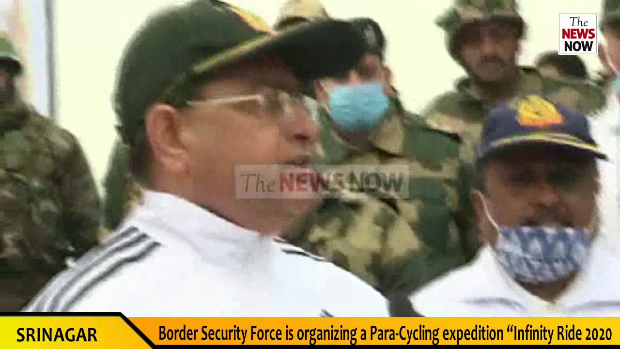 Border Security Force is organizing a Para-Cycling expedition &ldquo;Infinity Ride 2020