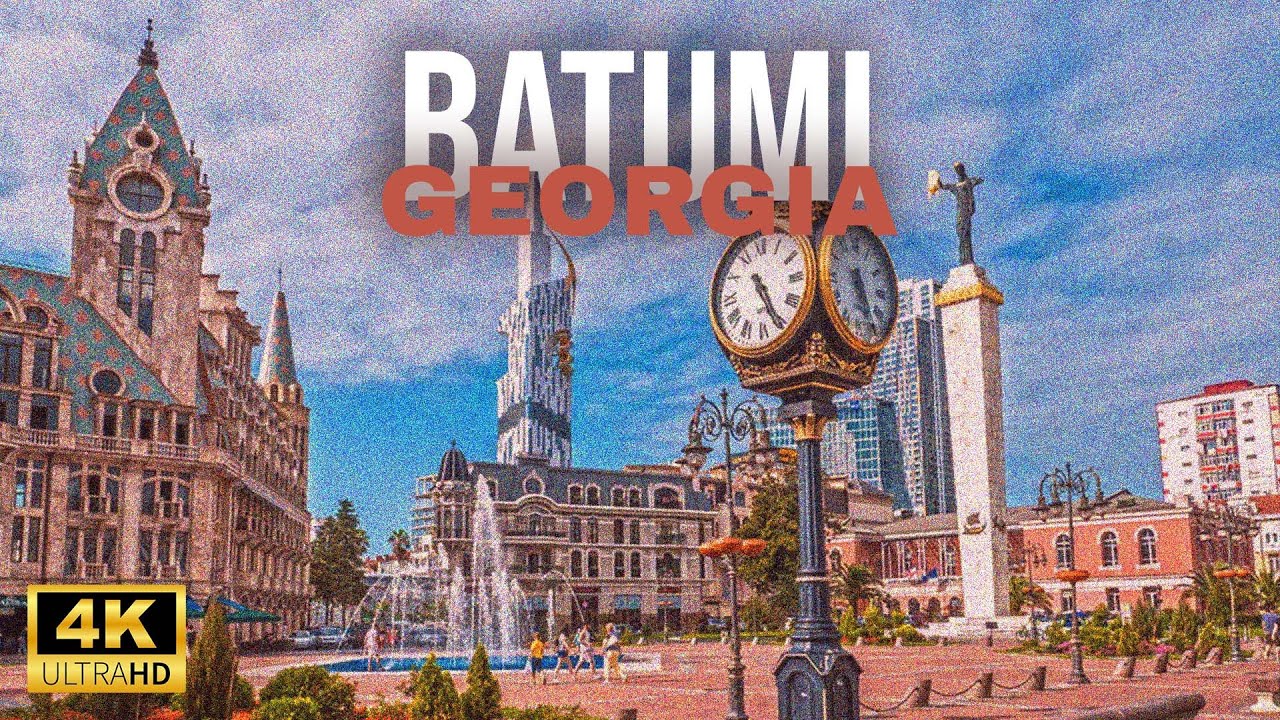 Driving Downtown - BATUMI City  - GEO