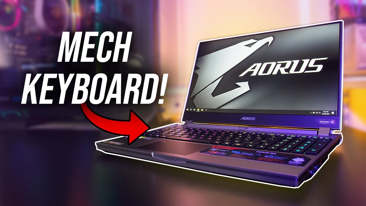 Best Mechanical Keyboard In A Laptop! Aorus 15G Review