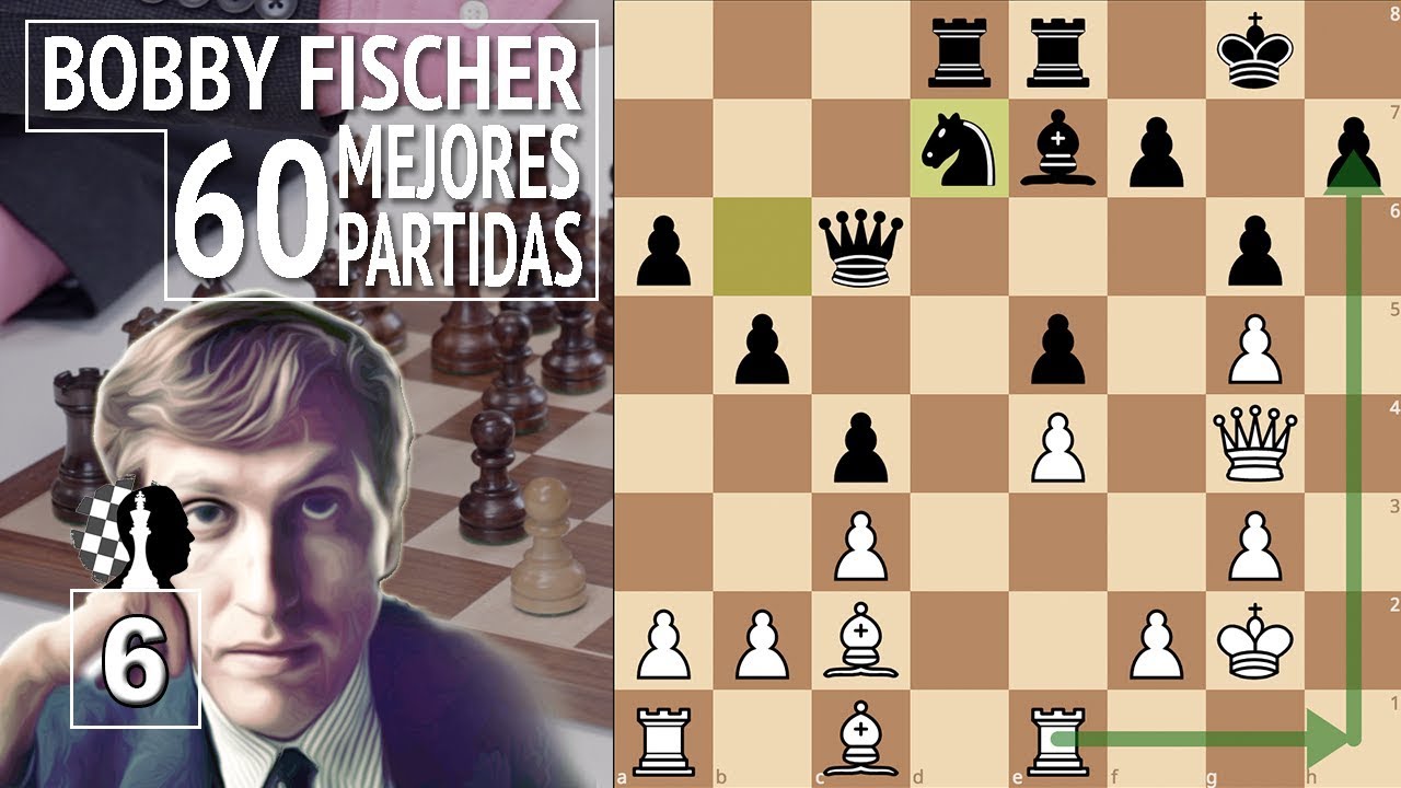 ¡BOBBY FISCHER! - Mis 60 mejores partidas #6: Fischer vs. Shocron, 1959