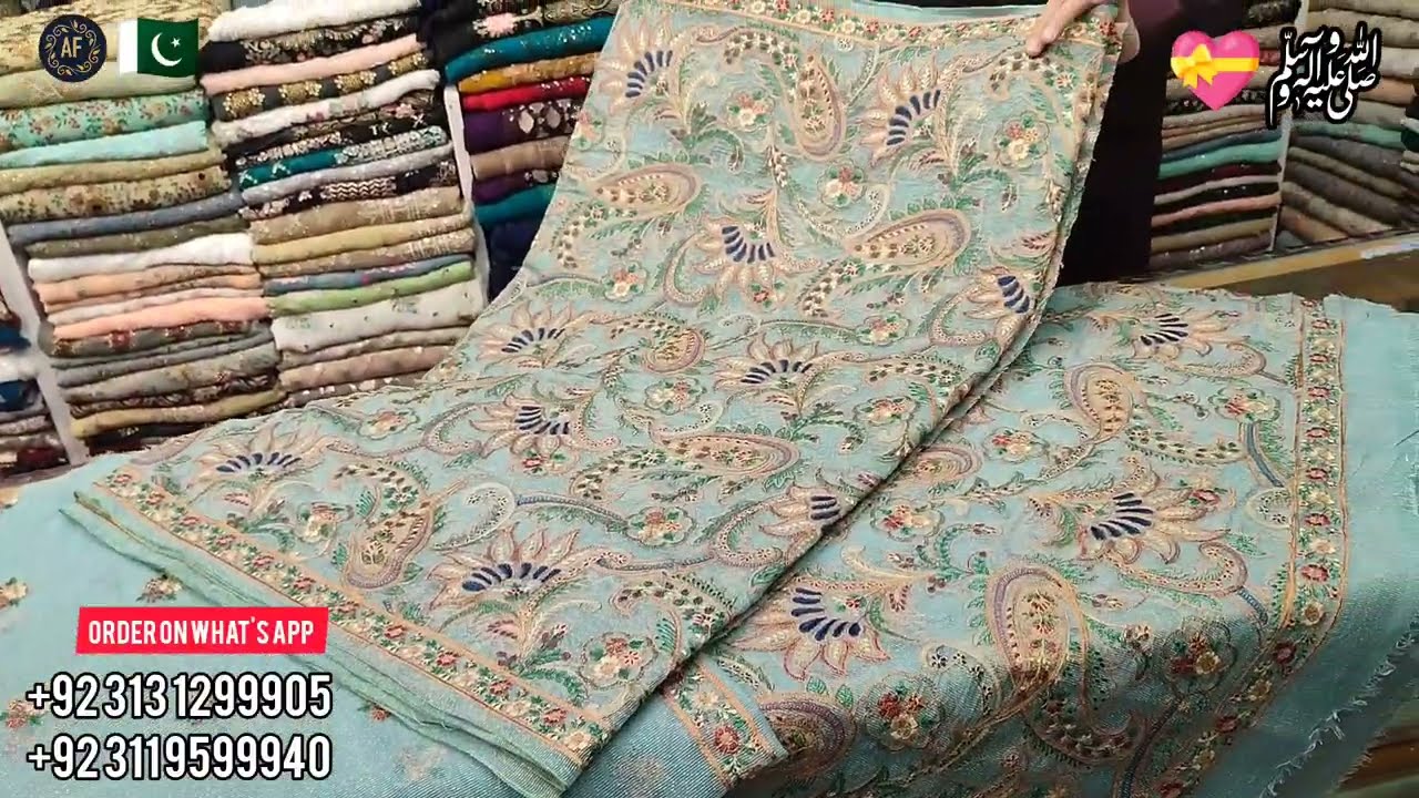 *PURE KHADDI NET*😍 Arshad Fabrics Presents *Khaddi net Eid Collection 2023 🇵🇰