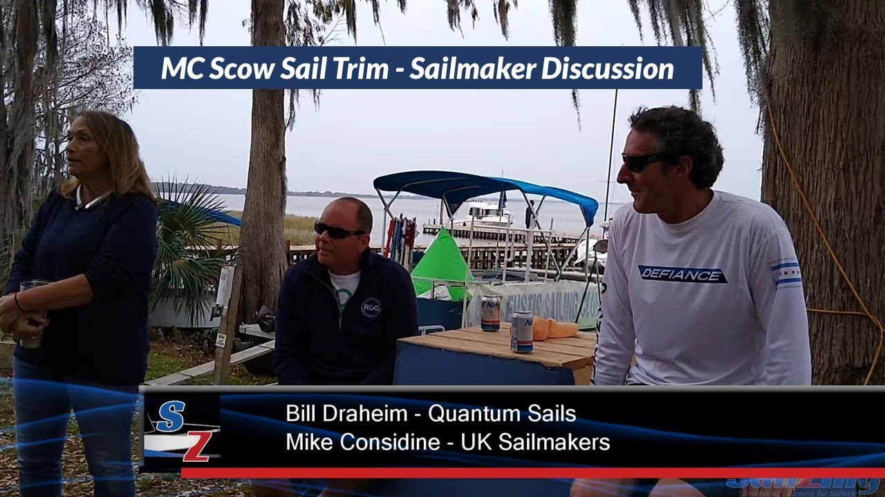 MC Scow Sail Trim - Sailmaker Discussion