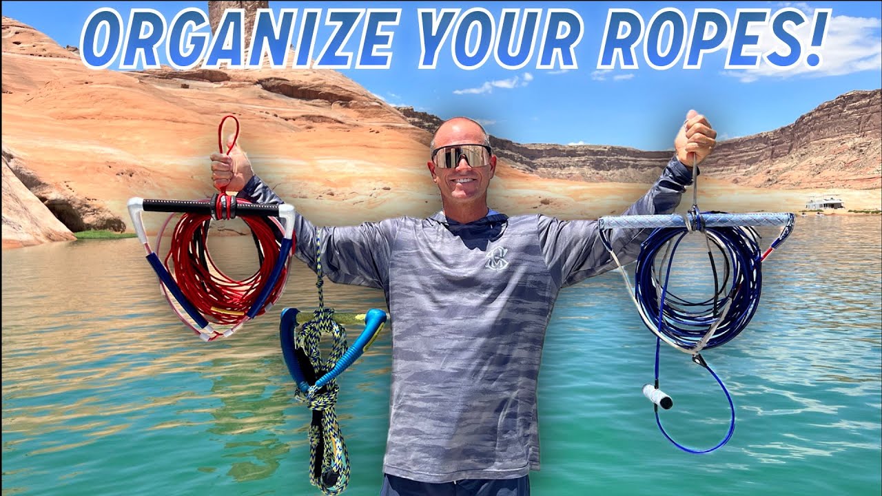 Stop The Mess Of Ropes! Wakeboard and Wakesurf Rope Management Tips!