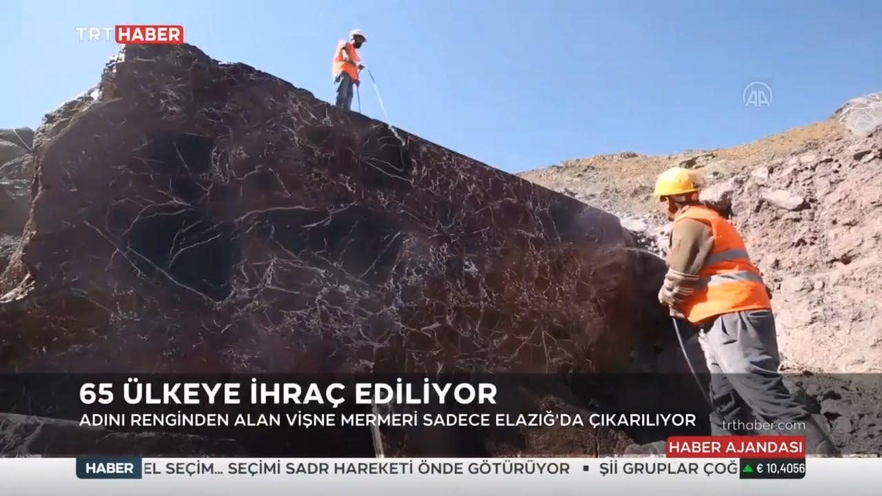 Elazığ Vişne Mermeri 12.10.2021 TURKEY