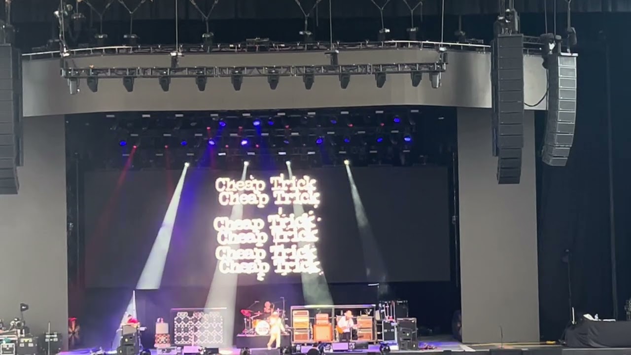 CHEAP TRICK, Ameris Bank Amphitheater, Alpharetta GA, 2025-08-01