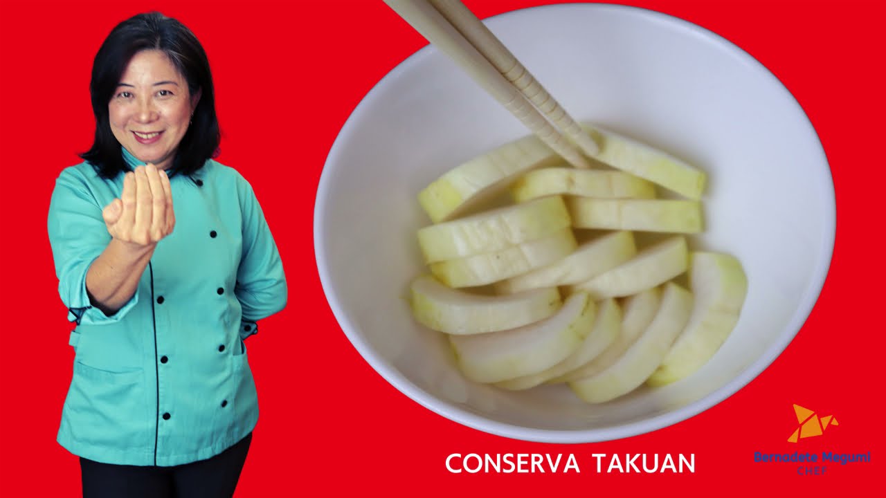 Culinária japonesa Raiz: TSUKEMONO DE NABO com Chef Bernadete Megumi