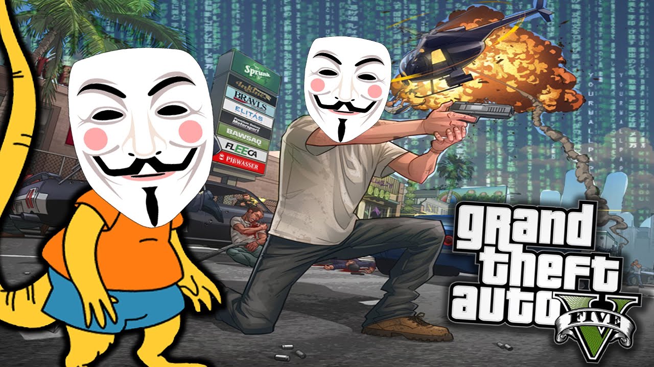 UNOS HACKERS ME QUIEREN TROLLEAR EN GTA V #232