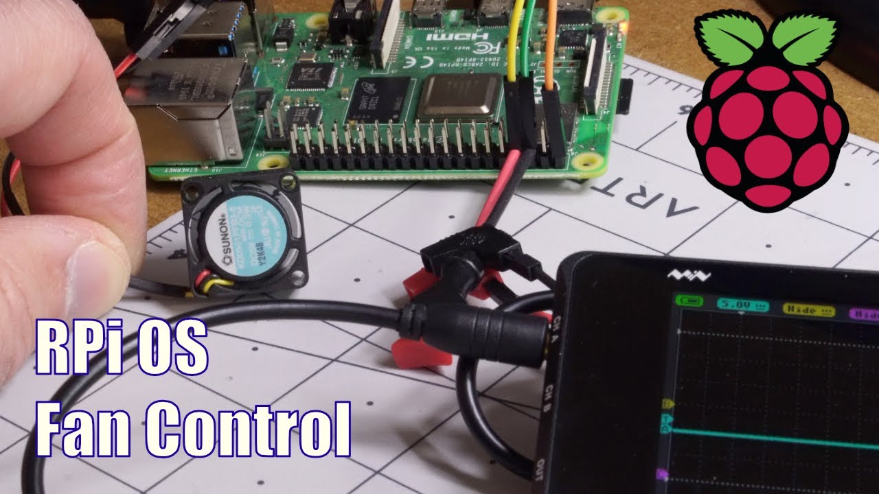 Raspberry Pi OS Fan Temperature Control Howto