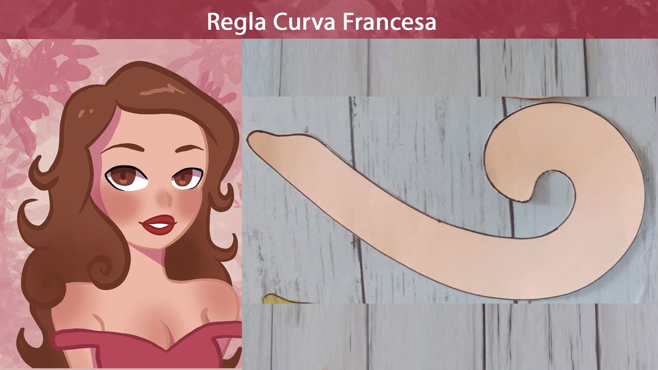 Como Hacer tu Propia Regla Curva Francesa de Cero sin Moldes y sin Imprimir