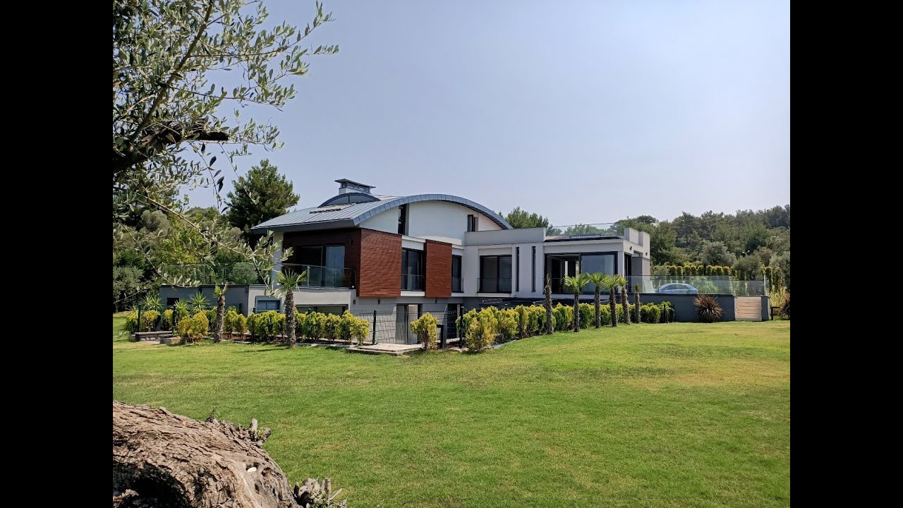 İZMİR URLA - Urla'da Doğa ve Deniz ile İ&ccedil; i&ccedil;e &Ouml;zel Bir Villa (Ev Turu)
