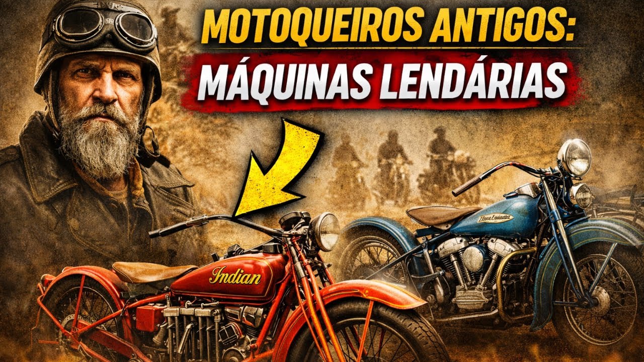 SEGREDOS De MOTOQUEIROS Antigos: As Máquinas que Marcaram Época!