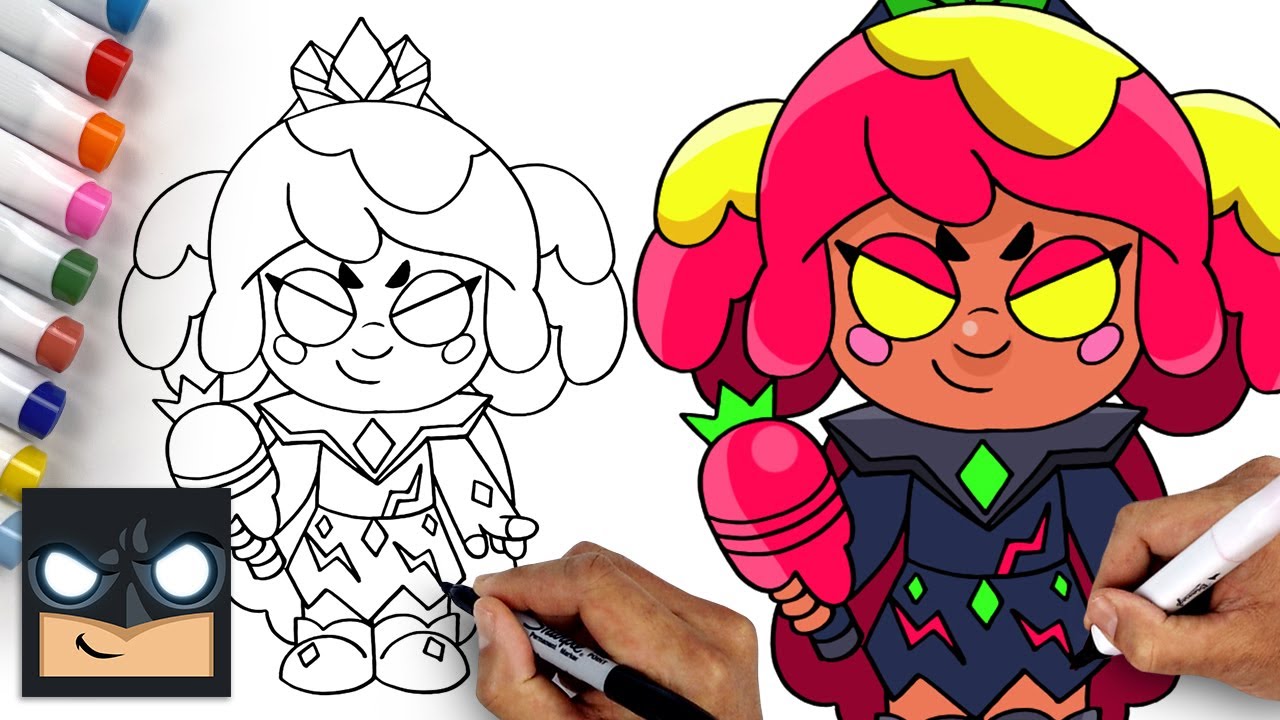 How To Draw MAGMA MANDY | Brawl Stars