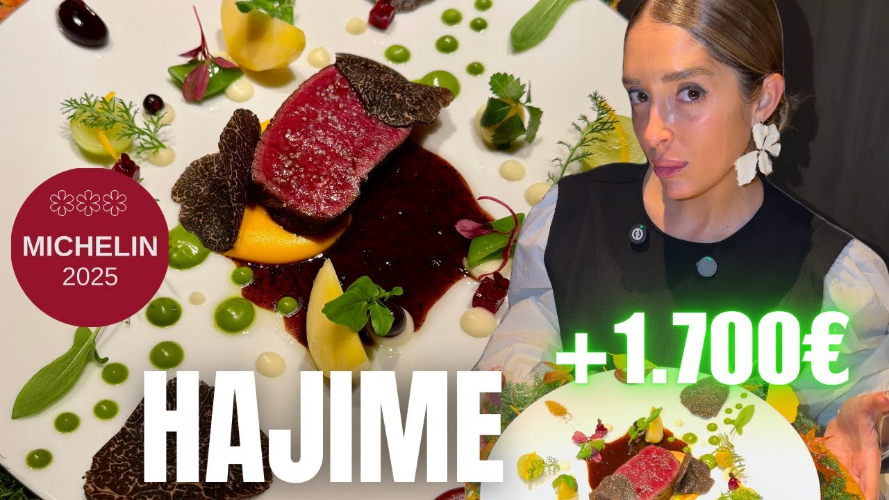 Pagamos 1.700&euro; por un 3⭐ Michelin en Jap&oacute;n&hellip; y NO VALI&Oacute; LA PENA 🇯🇵💸 | HAJIME Osaka