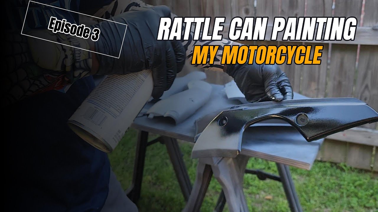 Rebuilding A Wrecked 2012 Yamaha R1 I Rattle Can Painted Ebay Fairings 🏍️ 💨