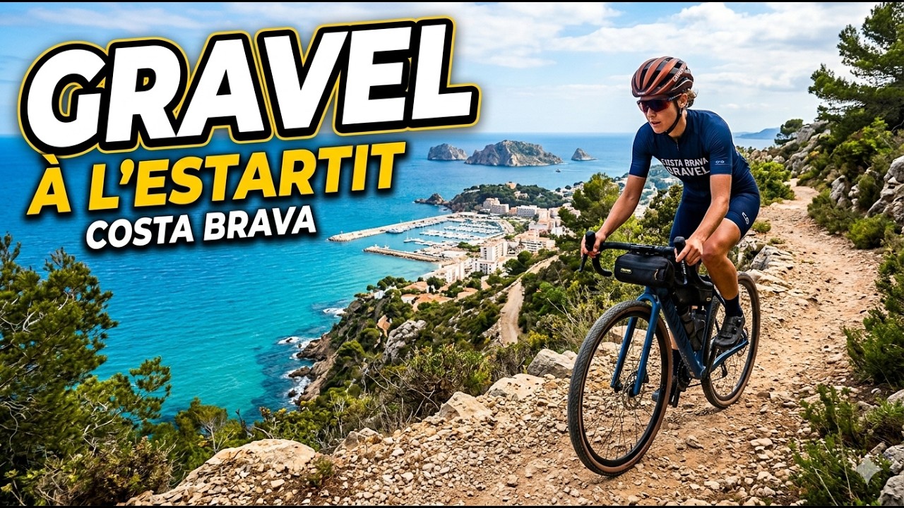 Gravel sur la Costa Brava à L'Escala et L'Estartit