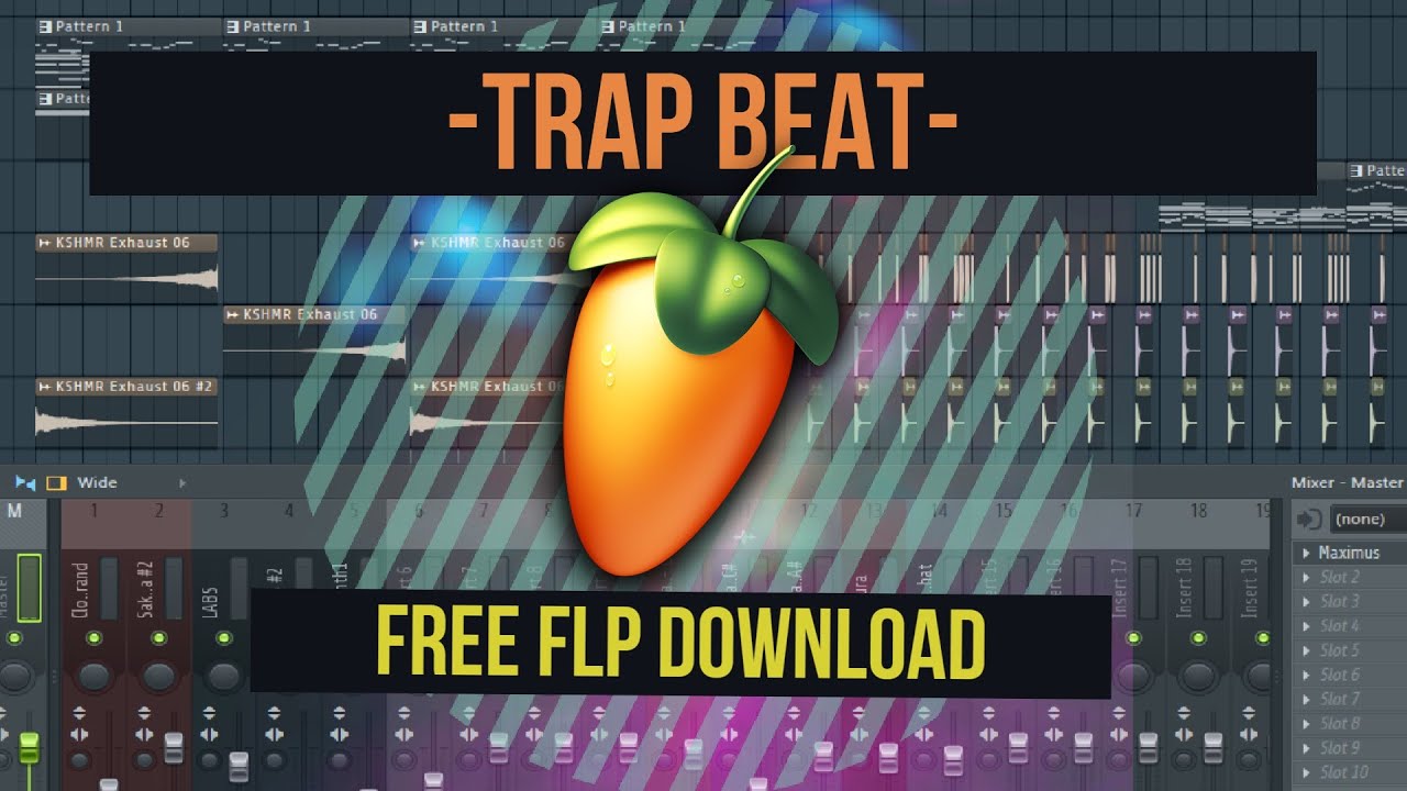 Trap Beat - FL Studio 20 (Free FLP Project Download)