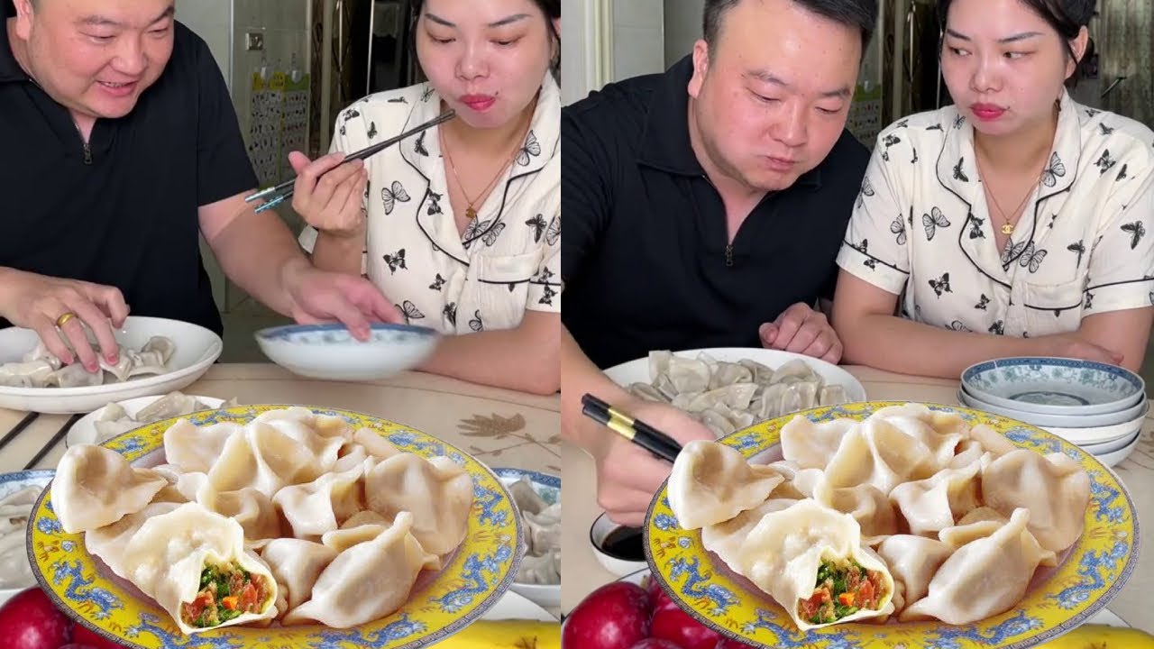 Prank my husband and make him steal my dumplings