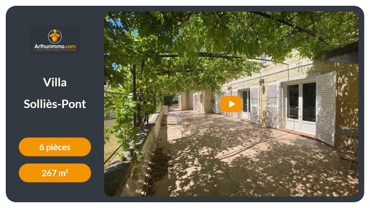 Vente Villa &agrave; SOLLI&Egrave;S-PONT - 1.146.000  &euro;