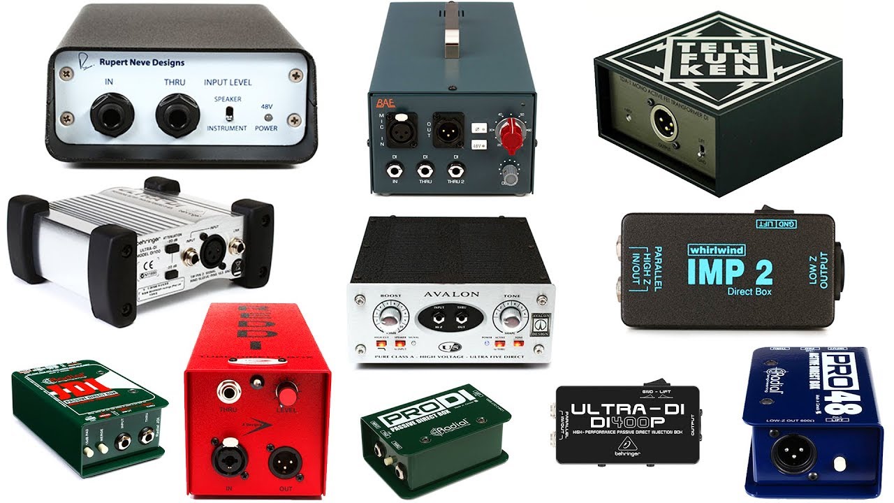 ULTIME TEST: COMPARAISON DE 11 DI / Direct Box