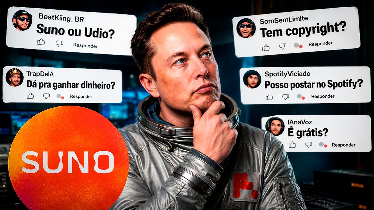 Suno AI: Respondendo as d&uacute;vidas que todo mundo tem (Spotify, instrumental e mais)