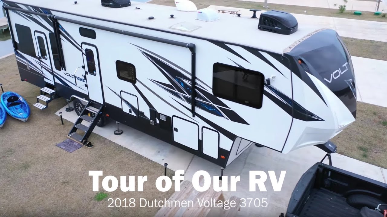 Tour of Our RV - Dutchmen Voltage Toy Hauler