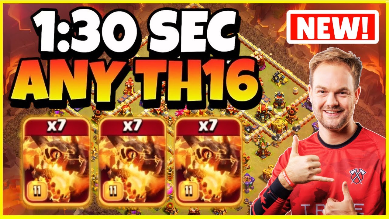 EPIC STRATEGY | Th16 Super Dragon Attack Strategy | Th16 Super Dragon | Best Th16 Attack Strategy🔥