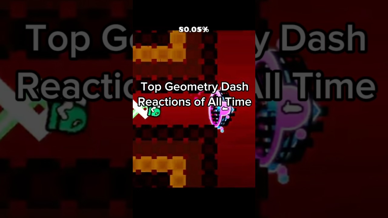 TOP Geometry Dash Reactions of ALL TIME #shorts #geometrydash