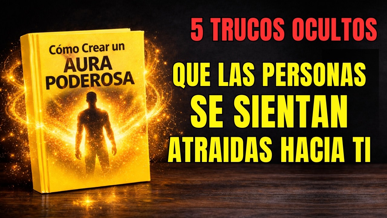 AURA Poderosa | 5 Trucos para AUMENTAR la Confianza y una Personalidad Atractiva (Audiolibro GRATIS)