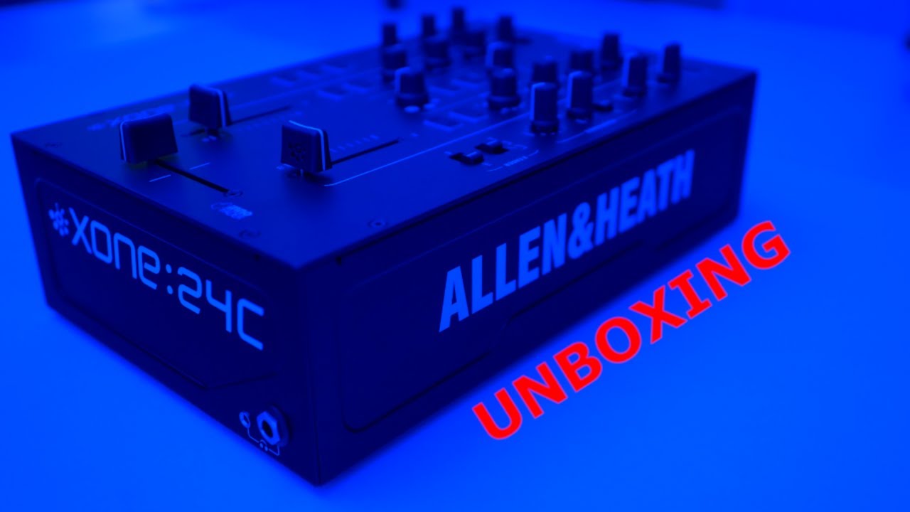 Unboxing: Allen Heath Xone 24C      #dj  #mixer