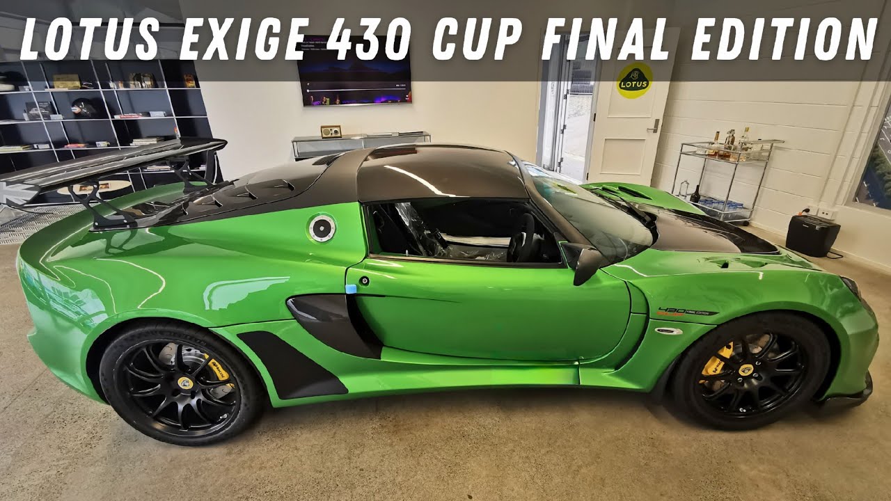 Lotus Exige 430 Cup Final Edition + The Lotus 75th Anniversary Event in Auckland