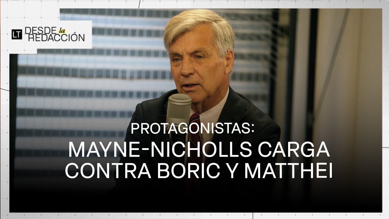 Mayne-Nicholls acusa a Boric de proselitismo político y dice que se sintió “ninguneado” por Matthei