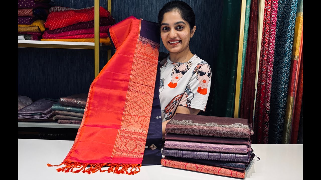 LIVE SESSION | Pure Kanchipuram Soft Silk Sarees #live #kanchipattusarees