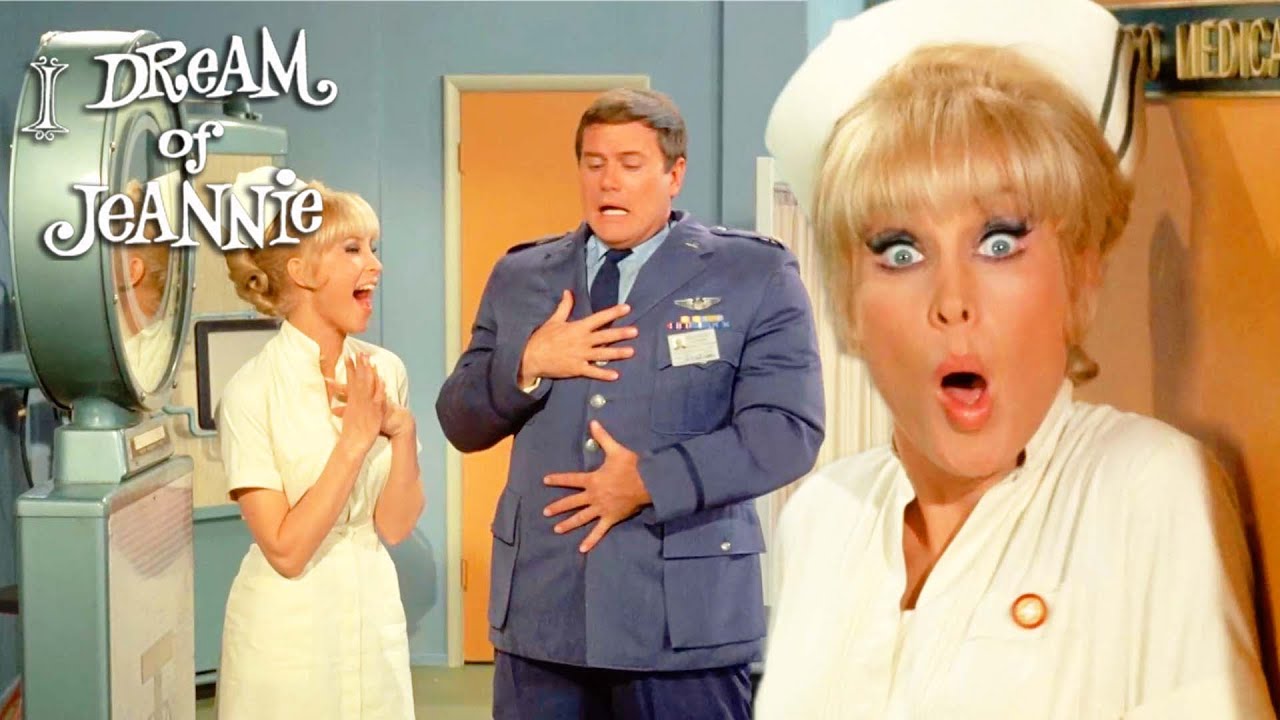 Jeannie's Sister Fattens Up Tony | I Dream Of Jeannie