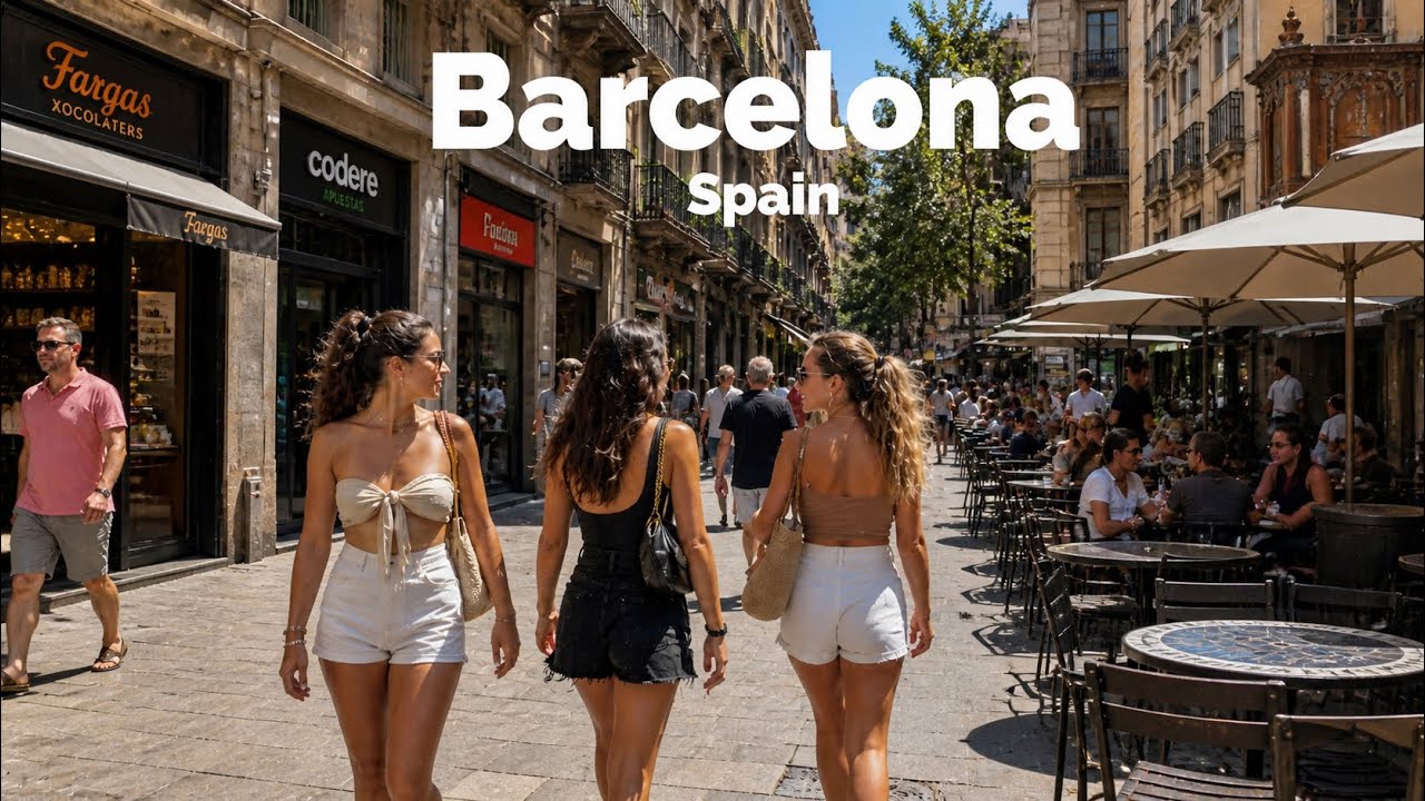 Barcelona, Spain 🇪🇸 | 4K HDR Walking Tour (▶160min)