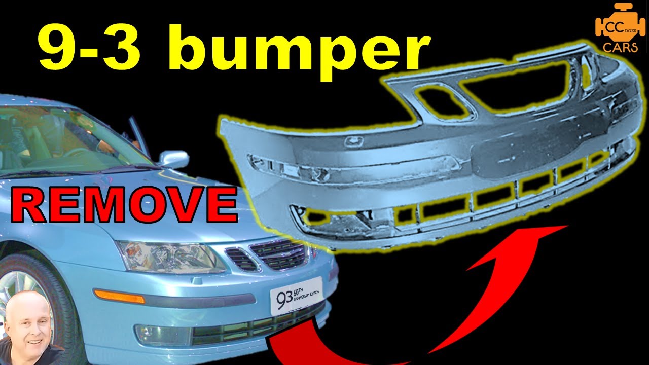 Снятие переднего бампера Saab 9-3 | Модель 03-07 | ЛЕГКО СДЕЛАТЬ САМ