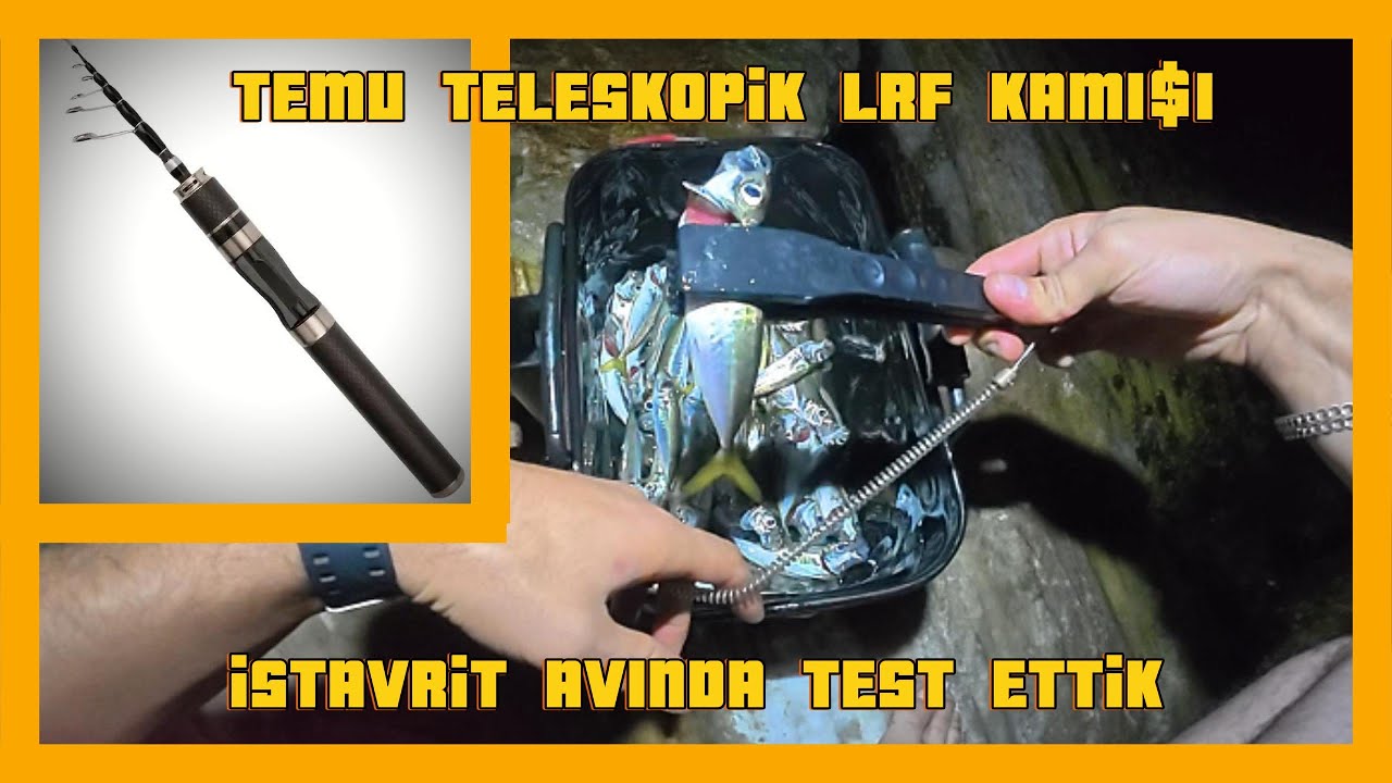 BU KAMIŞLA BALIK TUTULUR MU ? DENEDİK, BEYLİKDÜZÜ İSTAVRİT AVI