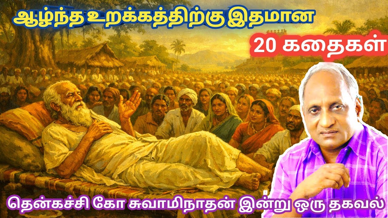 மன அழுத்தம் நீங்கி மன அமைதி   பெற சிறந்த பத்து கதைகள் | தென்கச்சி கோ சுவாமிநாதன் கதைகள்
