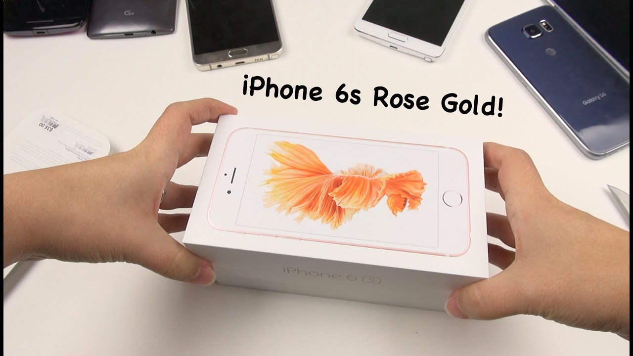 iPhone 6s Rose Gold: Unboxing & First Impressions