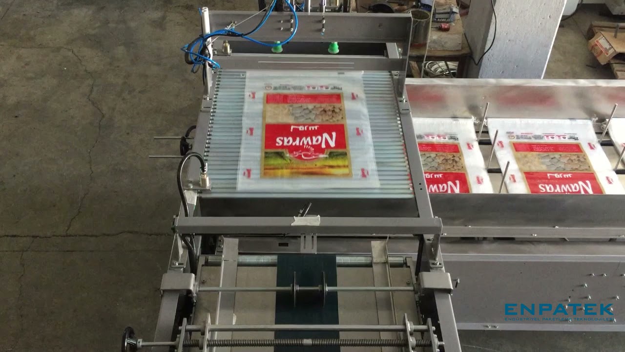 Çuval Ağzı Açma ve Doldurma-Çuval Paketleme Makinası / Open Mouth Bagging-Bag Packaging Machine