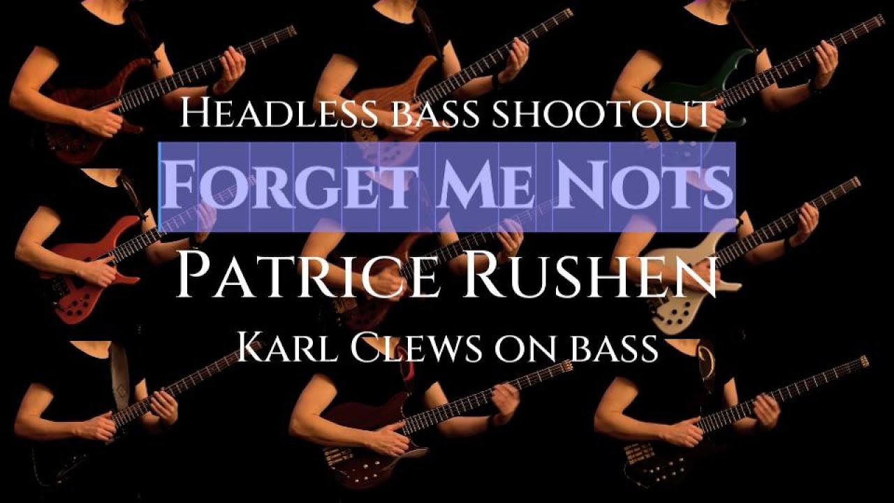 Headless bass shootout - Forget Me Nots by Patrice Rushen (bass arrangement) - Karl Clews on bass