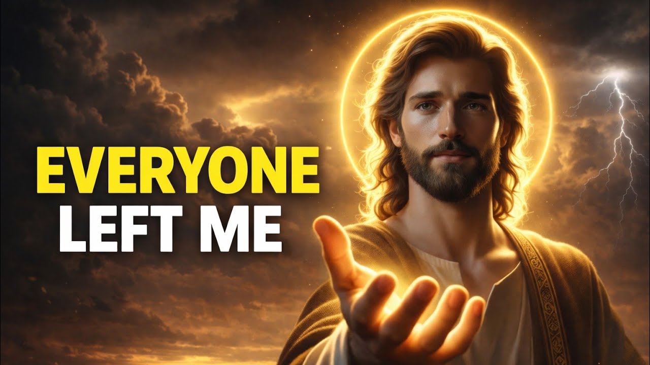 ✝️Everyone Left Me… And Jesus Started Walking With Me 🙏How to walk with God/  Today God's Message 