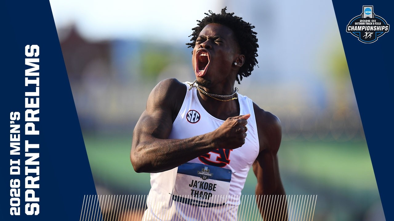 Every men's sprint prelim from the 2026 DI outdoor track and field championships