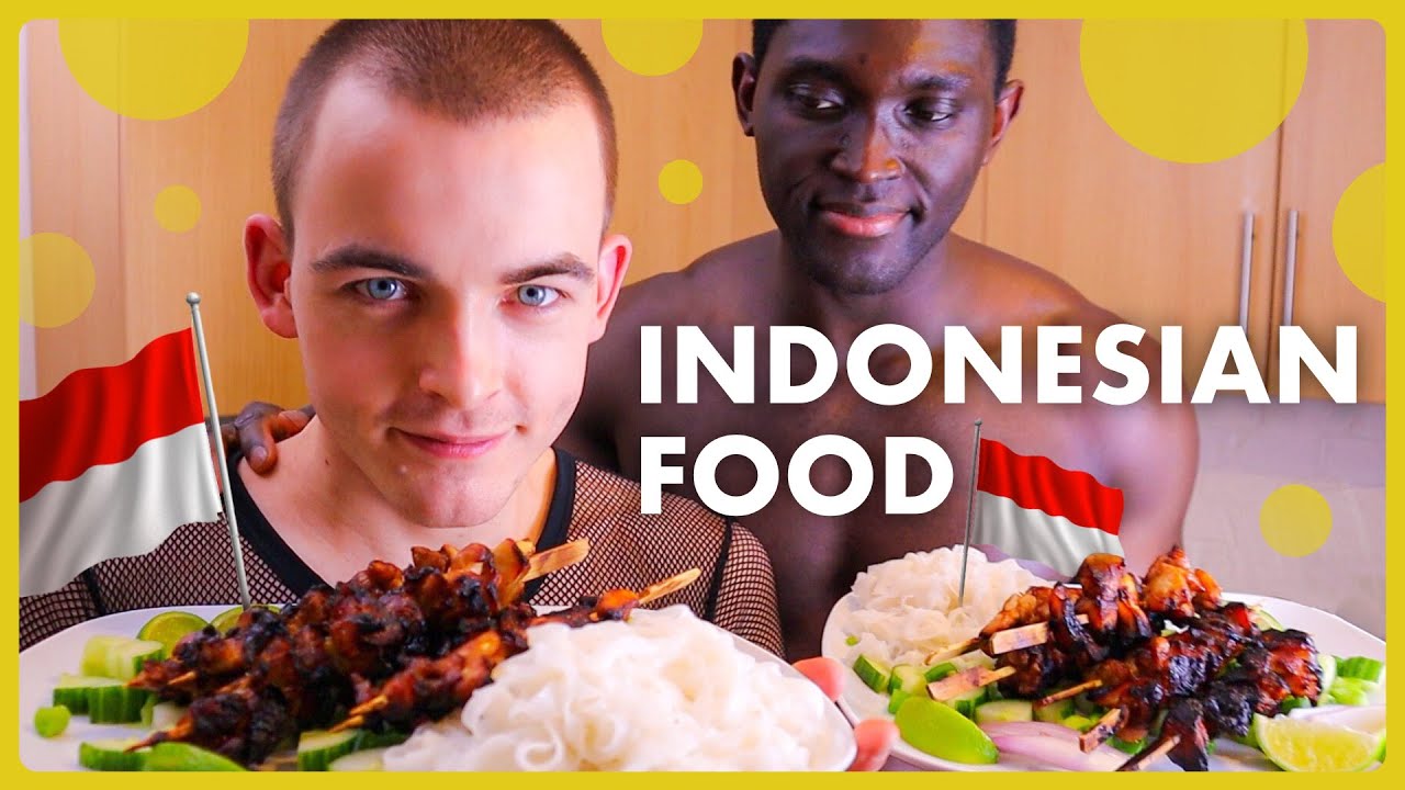 Приготовление пищи Индонезия Satay Курица | Гей пара Vblog | Алекс & Майки