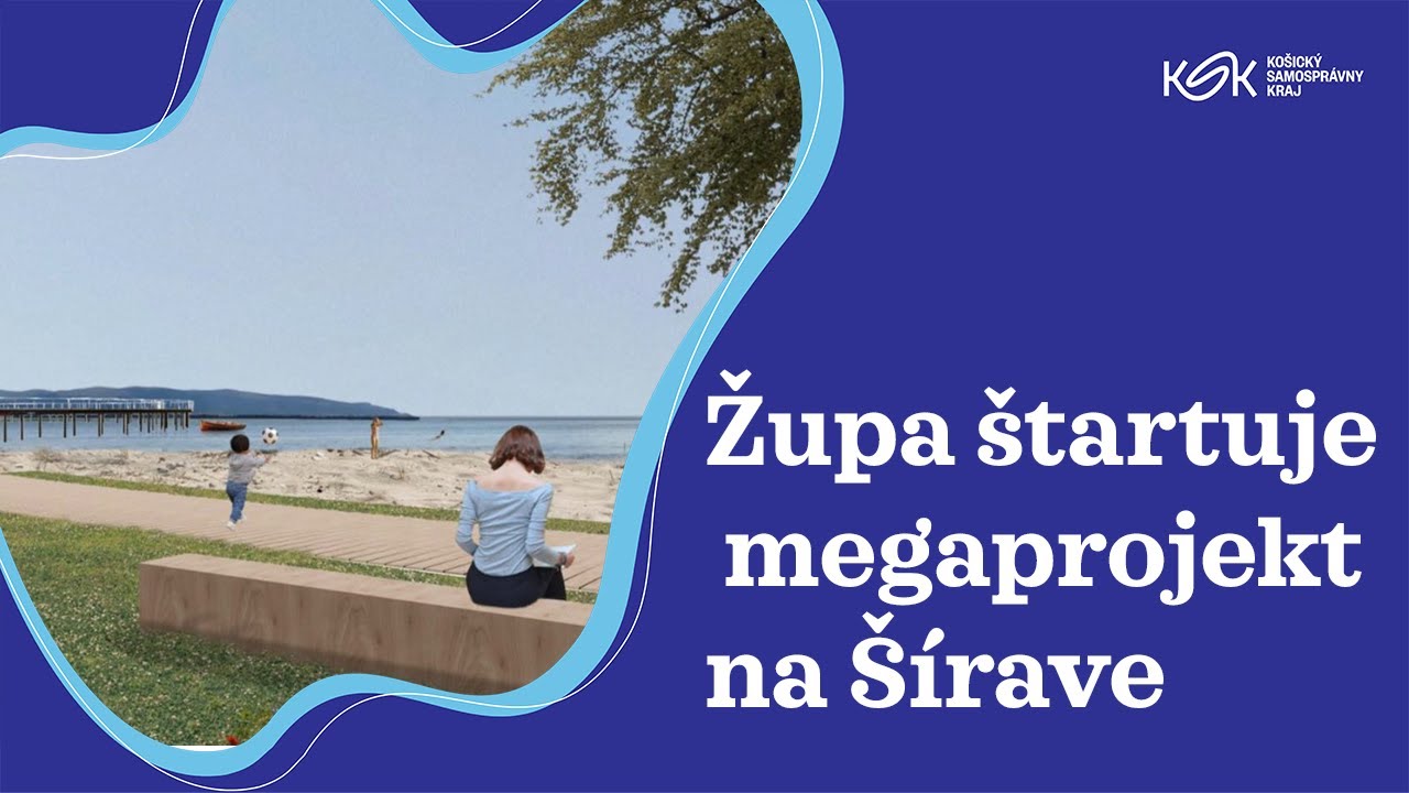 Župa štartuje megaprojekt na Šírave