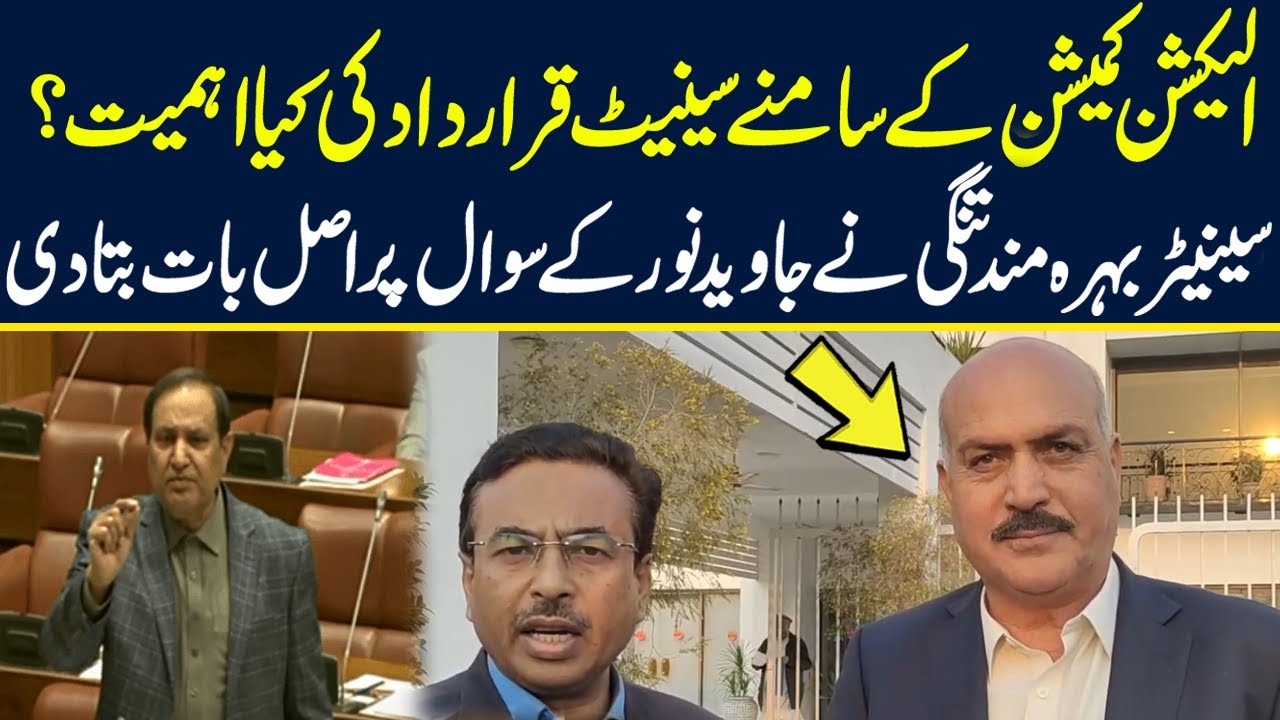 What is the significance of the Senate Resolution? Senator Bahramand Tangi revealed I Neo News
