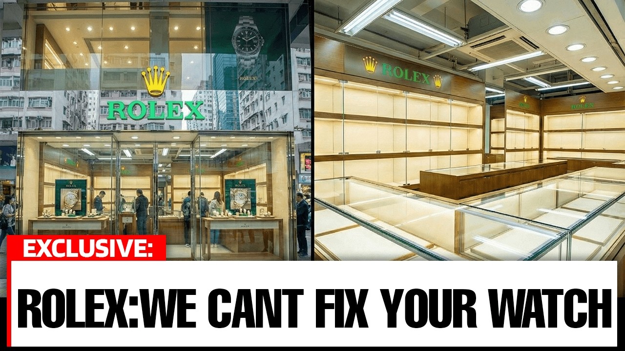Your $20K Rolex Is UNFIXABLE - 6,000 Empty Stores & NO Mechanics Left (Mechanic Exposes WHY)
