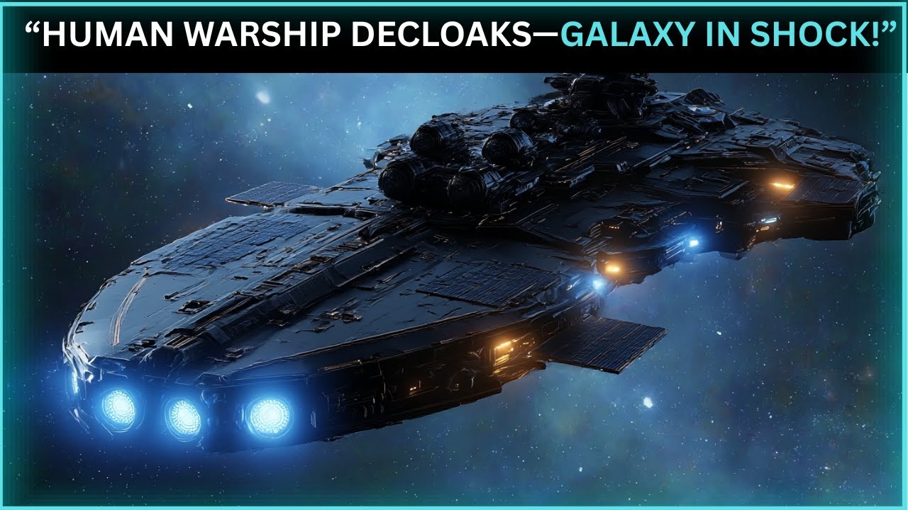When a Human Warship Decloaked, the Galaxy Faced a Shocking Surprise