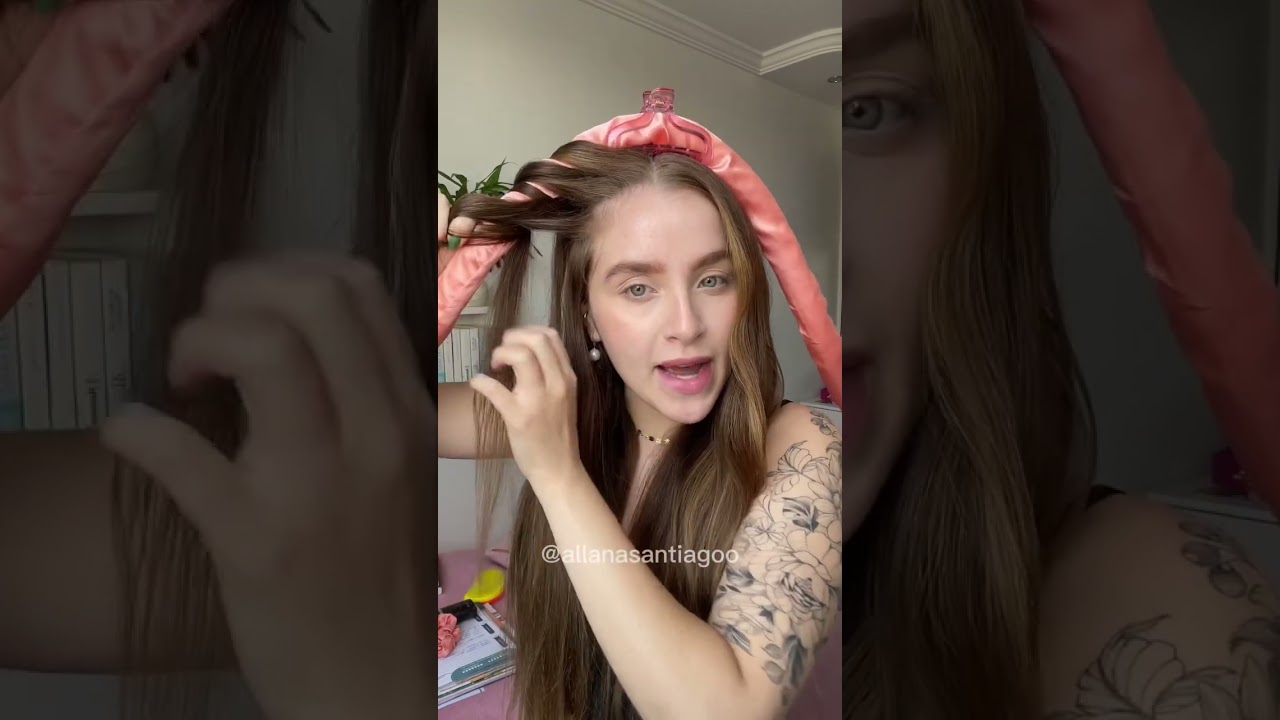 Como fazer babyliss/ modelador de cachos/ volume no cabelo