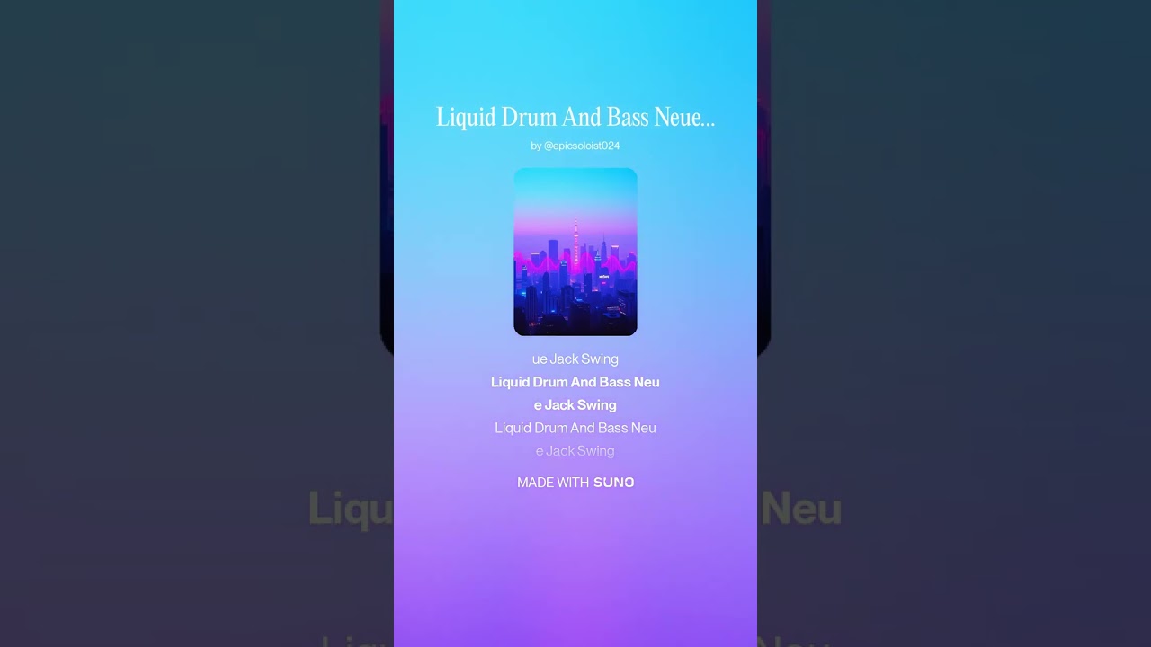 Liquid Drum And Bass Neue Jack Swing